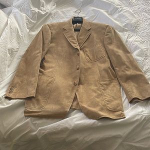 Beautiful faux suede Burberry blazer